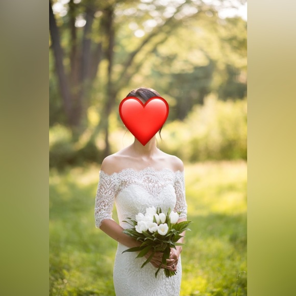 Wtoo Savannah Wedding Gown Ivory/Ivory Size 00 - Picture 8 of 12